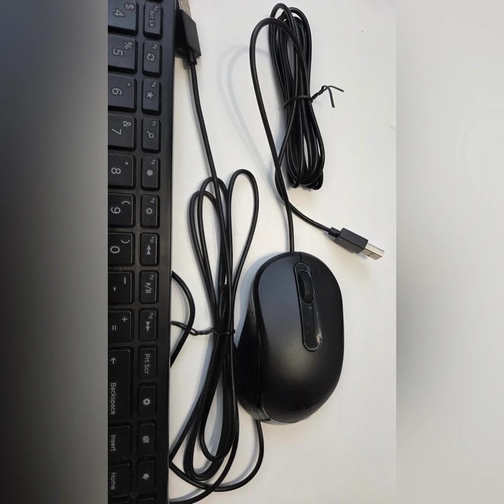 Acer USB Wired Low Profile Keyboard and Mouse ~ KBCR21 -
